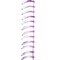 Crystal Lane DIY Glass Garden 8x26mm Long Leaf Bead Strand, 19pcs